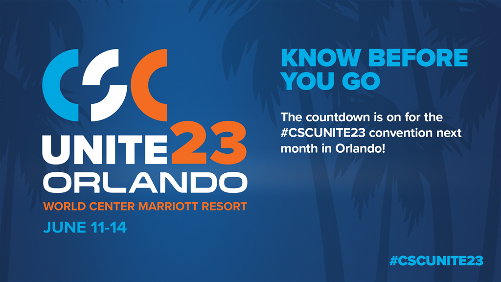 #CSCUNITE23: Annual convention just a month away in Orlando